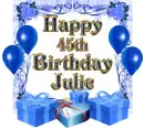 JULIE HAPPY BIRTHDAY