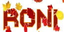 AUTUMN LEAVES... RONI