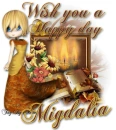 Wish you a happy day-Migdalia