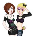 Pixel girls