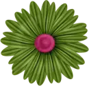 green flower