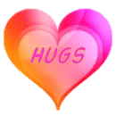 Rainbow Heart - Hugs