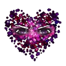 Colorful Eyes Heart