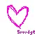 Smudge Heart- for me