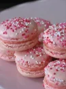 pink macarons