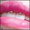 smiley piercing