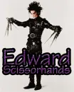 scissor hands glitter
