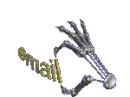 skeleton hand email