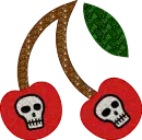 cherry skulls