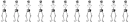 dancing skeletons divider