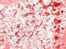 tie dye hearts