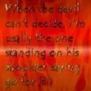When the devil