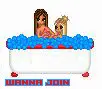 Wanna Join Bubble Bath