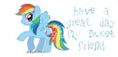 My Little Pony-Rainbow Dash Sweet Day