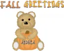 Fall Greetings - Andrea