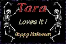 Tara loves it - happy halloween