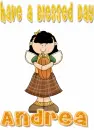 Fall Angel Blessed Day - Andrea