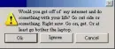 Computer Threat 3; GET OUTSIDE!!!