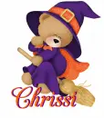 Halloween Witch Bear~Chrissi