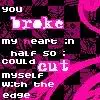 break my heart