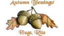 Autumn Blessings (With Acorns) - Rita