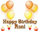 Roni Happy Birthday