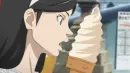 Licking ice cream