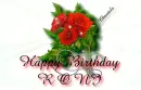 HAPPY BIRTHDAY R O N I