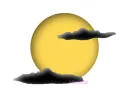 eerie moon