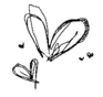 Scribbled heart