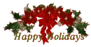 Happy Holidays - Wreath