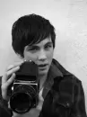 Logan Lerman and Camera