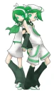 Sen & Retsu Kazamine (Vocaloid)