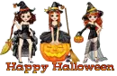 Happy Halloween Doll Witches