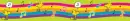 woodstock in a rainbow