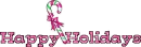 Happy Holidays - Candy Cane