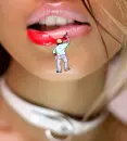 lip painting