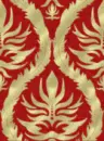 royal red gold background