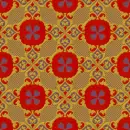 royal red gold background