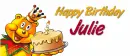 HAPPY BIRTHDAY Julie