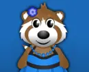 A Red Panda With Clothes