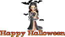 Happy Halloween Vampire Doll
