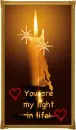 you are my light in life