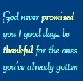 Be Grateful