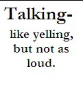 Talking