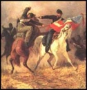 a picture of a civil war battle it pretty cool