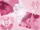 Senshi Chibi Chibi Pink Backround