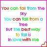 fall in love