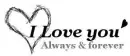 I love you