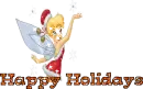 Happy Holidays - Tinkerbell